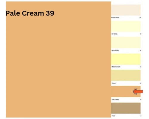 Pale Cream - 39 (Synthetic Enamel)