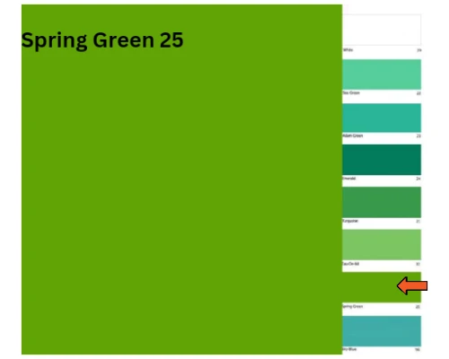 Spring Green - 25 (Synthetic Enamel)