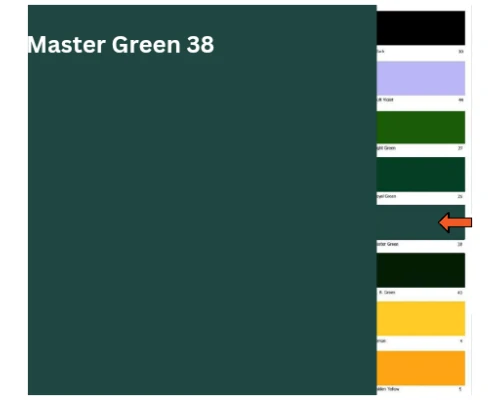 Master Green - 38 (Synthetic Enamel)