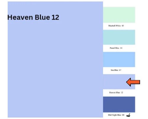Heaven Blue - 12 (Super Emulsion)