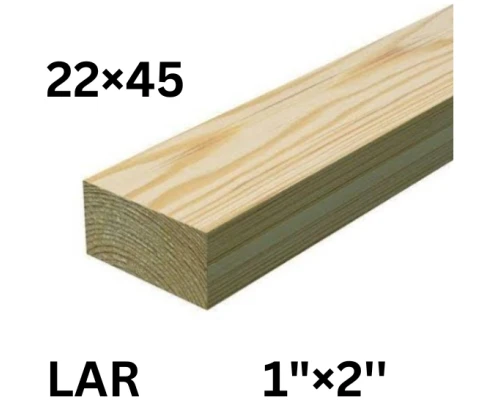 Lar Pertal 1"×2" Lose Size (22×45mm) Price Per Feet (LENGTH 10' FEET)