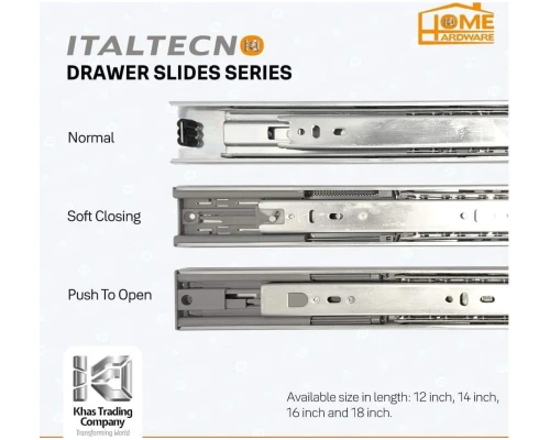 Drawer Railling (KHAS) ITALTECNO Soft Closing