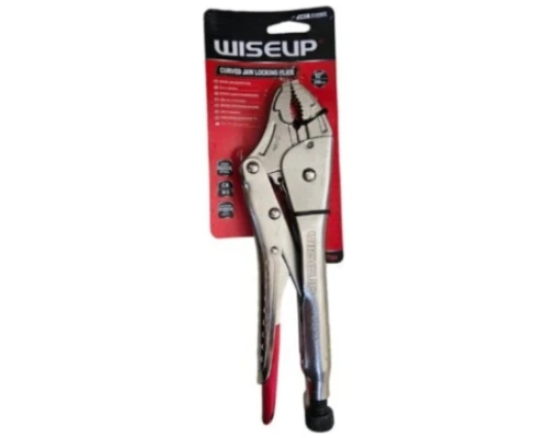 WISEUP Original Locking Pliers, Straight Jaw, 10-inch WISEUP